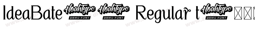 IdeaBate69 Regular t字体转换